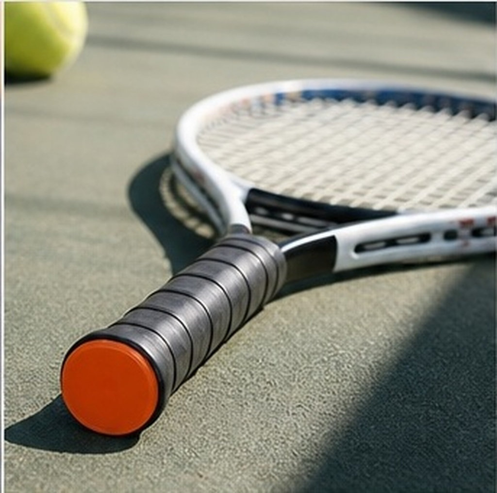 Badminton Racket Carbon - 실리콘 배드민턴 라켓 손잡이 끝부분 덮개,