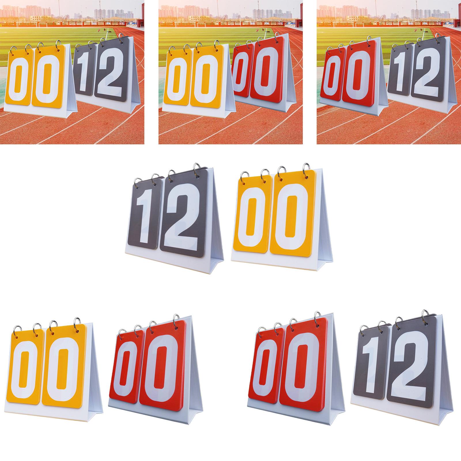 Scoreboard Digital - 다용도 스포츠 점수판 2개 세트, 2자리