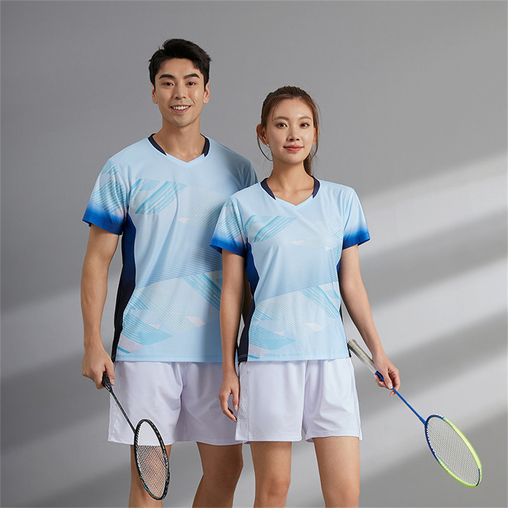Badminton Jersey - 남성용 배드민턴 저지 반바지, 여성용 셔틀콕