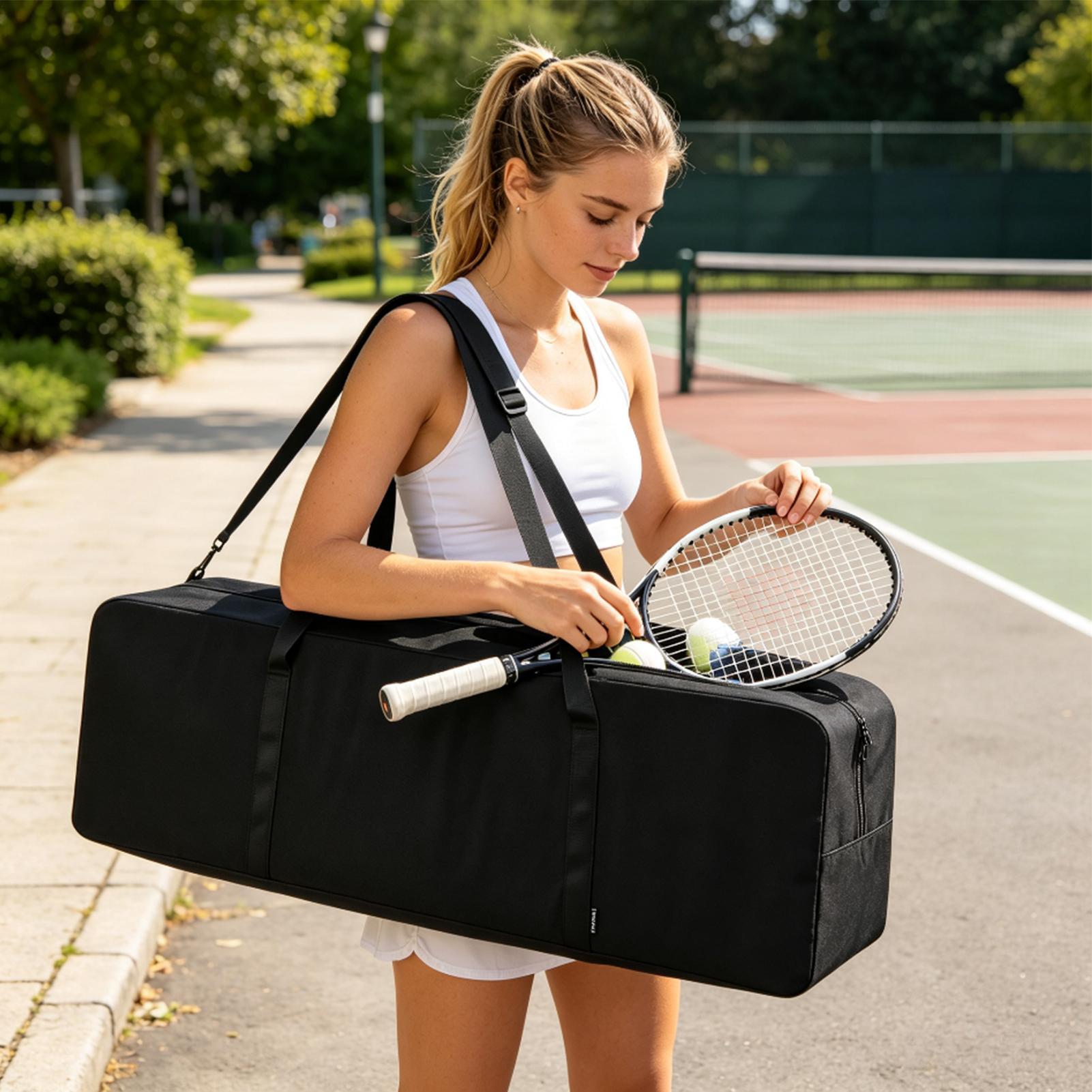 피클볼 네트 가방 접이식 네트 시스템 파우치 지퍼 포함 - Badminton Bag 리뷰 및 가격