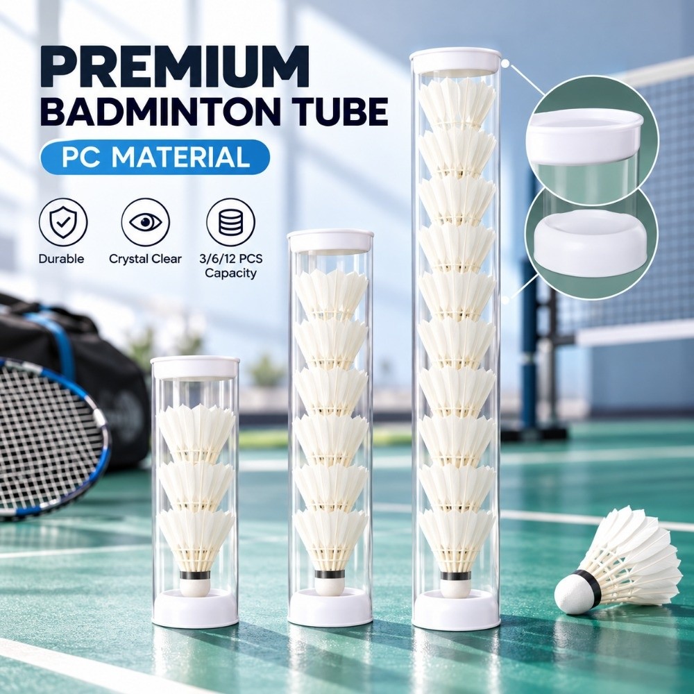 아크릴 배드민턴 공 보관함, 투명하고 가벼운 셔틀콕 정 - Badminton Shuttlecock 리뷰 및 가격