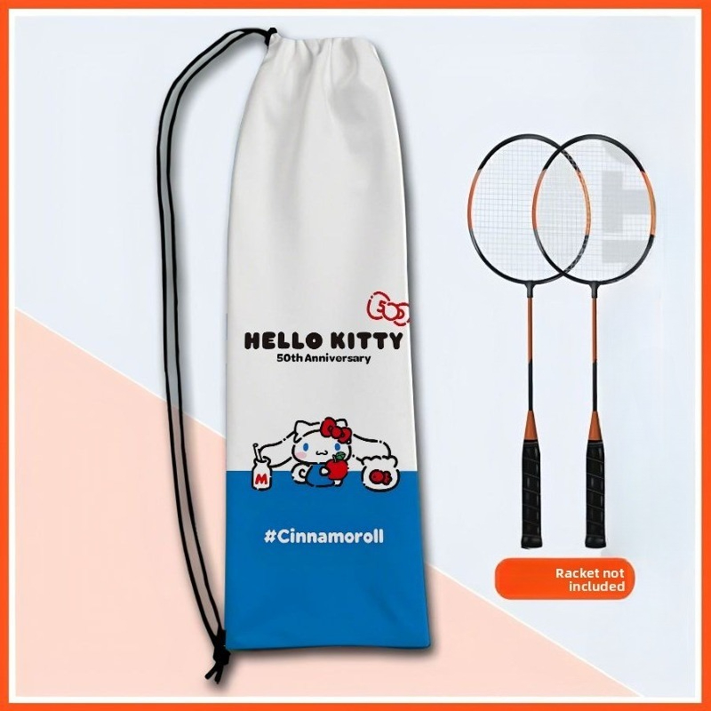 귀여운 헬로 키티 50주년 기념 배드민턴 라켓 드로스트 - Badminton Bag 리뷰 및 가격