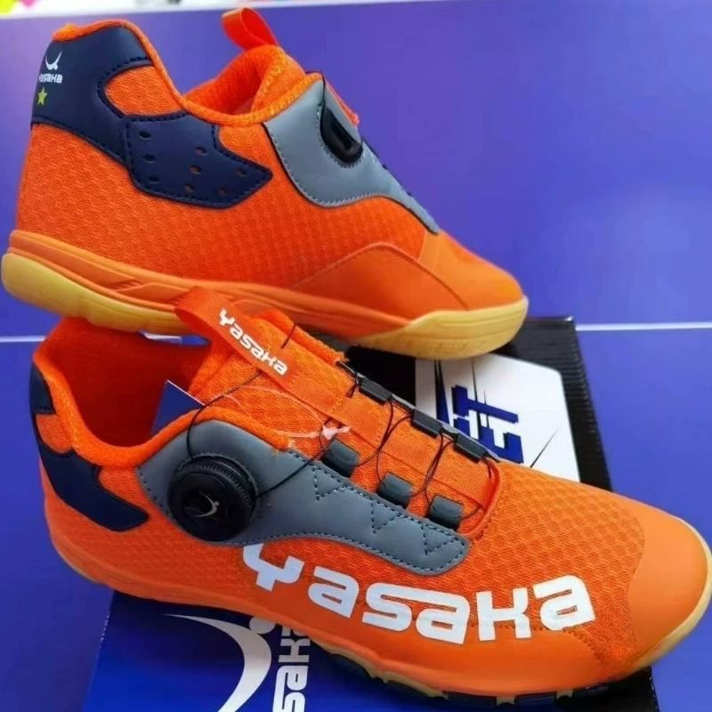 2026 탁구화 남녀공용 오렌지 코트화 유니섹스 디자이 - Badminton Shoes Men 리뷰 및 가격